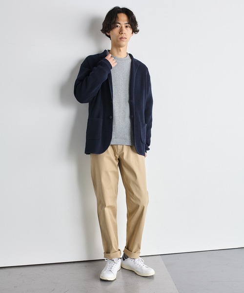 SHIPS.me(シップスミー)の「【ZOZO限定】SHIPS.me: ストレッチスリムテーパードチノパンツ(チノパンツ・メンズ・ネイビー/ベージュ/ブルー/ホワイト・XS-Short/XL-Regular/XL-Short/S-Regular/S-Short/XS-Regular/L-Regular/L-Short/M-Regular/M-Short)」の5枚目の写真
