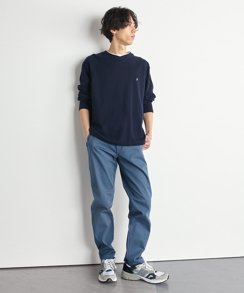 SHIPS.me(シップスミー)の「【ZOZO限定】SHIPS.me: ストレッチスリムテーパードチノパンツ(チノパンツ・メンズ・ネイビー/ベージュ/ブルー/ホワイト・XS-Short/XL-Regular/XL-Short/S-Regular/S-Short/XS-Regular/L-Regular/L-Short/M-Regular/M-Short)」の7枚目の写真