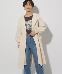 楽天市場】【SALE／50%OFF】ノーカラータッサーコート/137591
