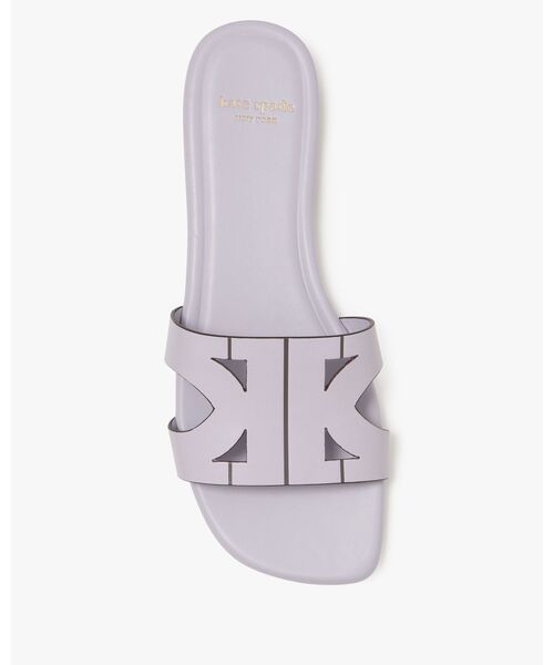 kate spade new york(ケイトスペード ニューヨーク)の「デュオ スライド サンダル(サンダル・レディース・パープル・8/7/6/5)」の4枚目の写真