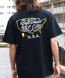 BEN DAVIS（ベンデイビス）の「《BEN DAVIS》プリントTシャツ/抗菌防臭 リサイクルコットン混（Tシャツ/カットソー）」