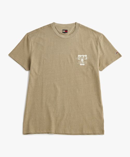 tommy jeans(トミー ジーンズ)の「レギュラーフィットグラフィックTシャツ(Tシャツ/カットソー・メンズ・ベージュ/ブラック/ブルー・LARGE/SMALL/MEDIUM/X-LARGE)」の7枚目の写真
