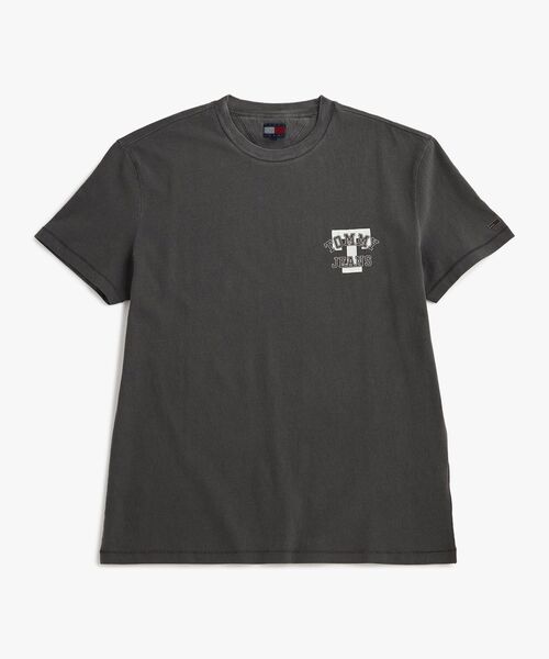 tommy jeans(トミー ジーンズ)の「レギュラーフィットグラフィックTシャツ(Tシャツ/カットソー・メンズ・ベージュ/ブラック/ブルー・LARGE/SMALL/MEDIUM/X-LARGE)」の11枚目の写真