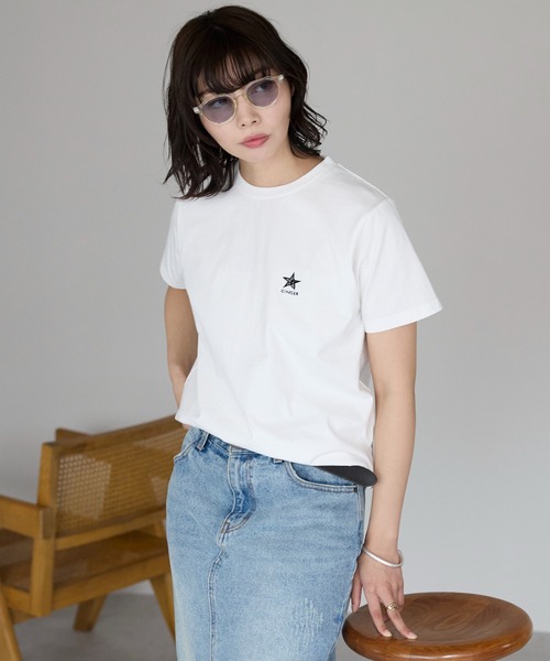 SOTT(ソット)の「GINGER star Tshirts GINGER星Tシャツ(Tシャツ/カットソー・レディース・ブラック/オフホワイト・FREE)」の4枚目の写真