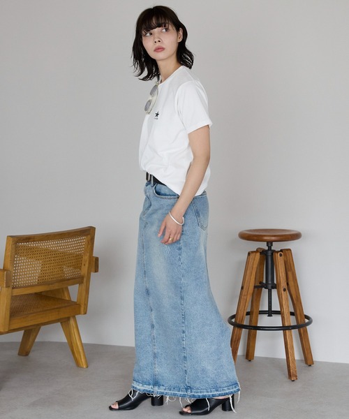 SOTT(ソット)の「GINGER star Tshirts GINGER星Tシャツ(Tシャツ/カットソー・レディース・ブラック/オフホワイト・FREE)」の8枚目の写真