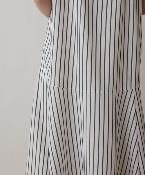 Diagram（ダイアグラム）の「ストライプシャツワンピース（シャツワンピース・レディース・ホワイト/グリーン/ブルー・36/38）」の16枚目の写真