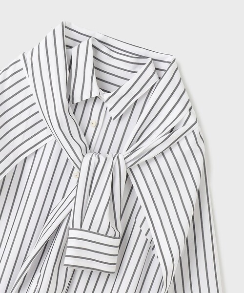 Diagram（ダイアグラム）の「ストライプシャツワンピース（シャツワンピース・レディース・ホワイト/グリーン/ブルー・36/38）」の20枚目の写真