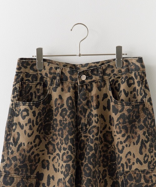 セール】Leopard Half Pants / レオパード柄 ハーフパンツ