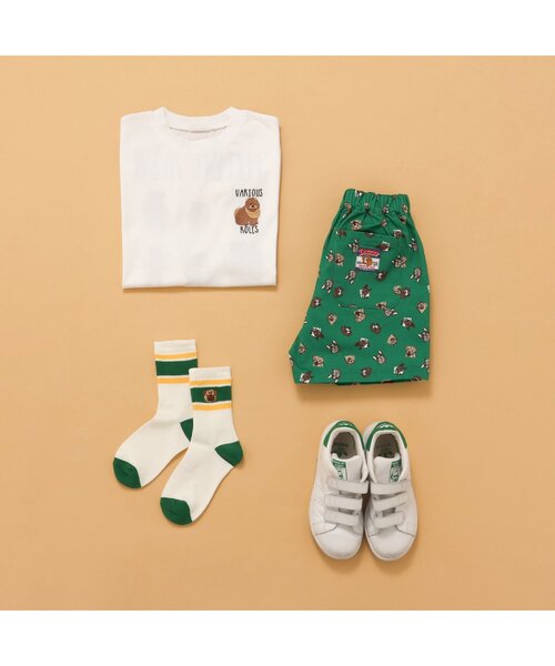 BREEZE(ブリーズ)の「【ジュニア対応】wonderful ハーフパンツ(その他パンツ・キッズ・ブラック/チェック/グリーン・80/90/100/110/120/130/140)」の7枚目の写真