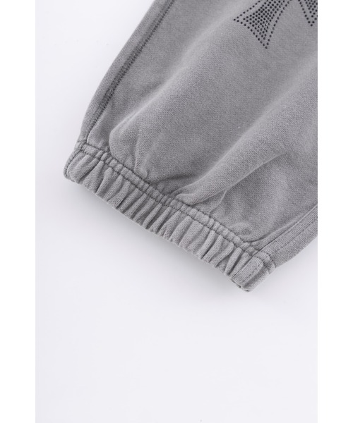 UNKNOWN LONDON（アンノウン・ロンドン）の「スウェットパンツ｜WASH GREYxBLACK CROSS JOGGER｜Unknown London（スウェットパンツ・メンズ・グレー・XL/L/M/S/XS）」の4枚目の写真