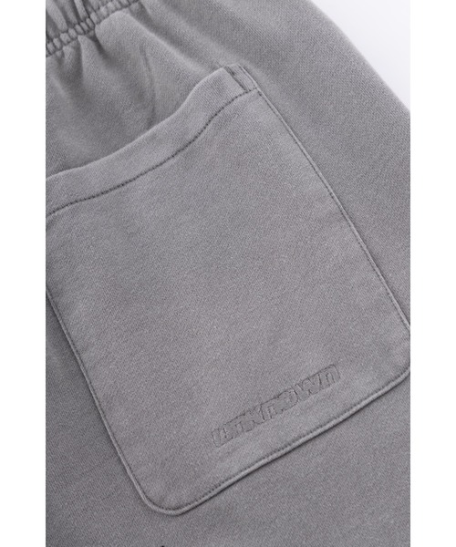 セール】スウェットパンツ｜WASH GREYxBLACK CROSS JOGGER
