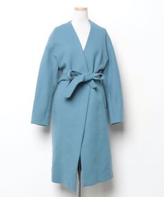 SHIPS any: ノンミュールジングウール コクーン ミディ ダブル コート セール】 SHIPS any: ノンミュールジングウール コクーン ミディ