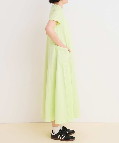 I am in fact ワンピース Suai-mai ゴアードTワンピース
