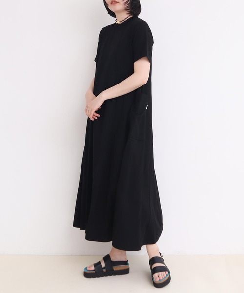 I am in fact ワンピース Suai-mai ゴアードTワンピース