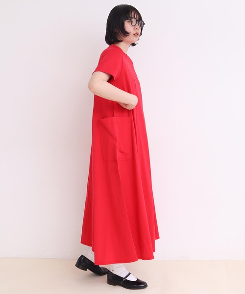 I am I in fact...（アイアムアイインファクト）の「Suai-mai ゴアードＴワンピース（ワンピース・レディース・ブラック/レッド/ブルー/グリーン・FREE）」の17枚目の写真