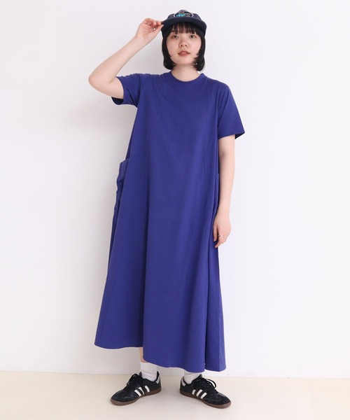 I am I in fact...（アイアムアイインファクト）の「Suai-mai ゴアードＴワンピース（ワンピース・レディース・ブラック/レッド/ブルー/グリーン・FREE）」の5枚目の写真