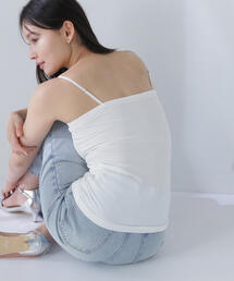 NATURAL BEAUTY BASIC | ◇【Oggi掲載】カップインベアトップ(キャミソール)