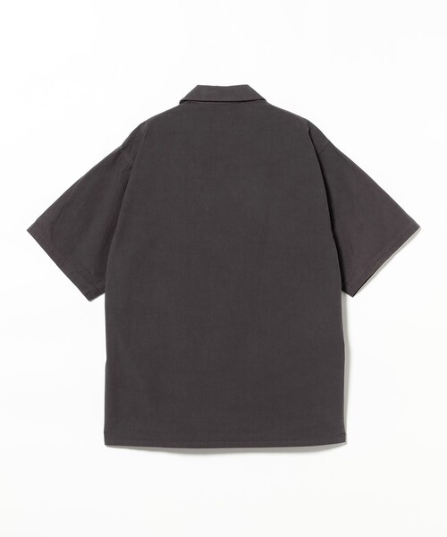 ORCIVAL / Garment Dye Open Collar Short Sleeve Shirt（シャツ 