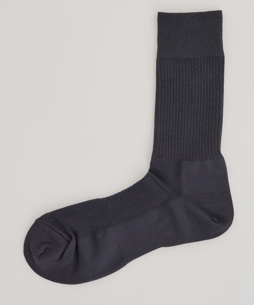 UNITED TOKYO（ユナイテッドトウキョウ）の「POWER FIT COTTON SOCKS | 日本製（ソックス/靴下・メンズ・ブラック/オフホワイト/ダークグレー/ブラウン/グレイッシュベージュ・FREE）」の14枚目の写真