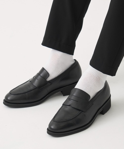 UNITED TOKYO（ユナイテッドトウキョウ）の「POWER FIT COTTON SOCKS | 日本製（ソックス/靴下・メンズ・ブラック/オフホワイト/ダークグレー/ブラウン/グレイッシュベージュ・FREE）」の21枚目の写真