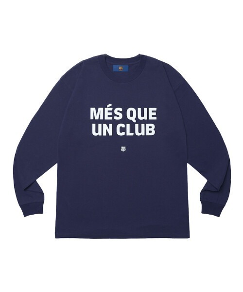 FC BARCELONA】FCバルセロナ 'MQUC' ロングスリーブ（Tシャツ