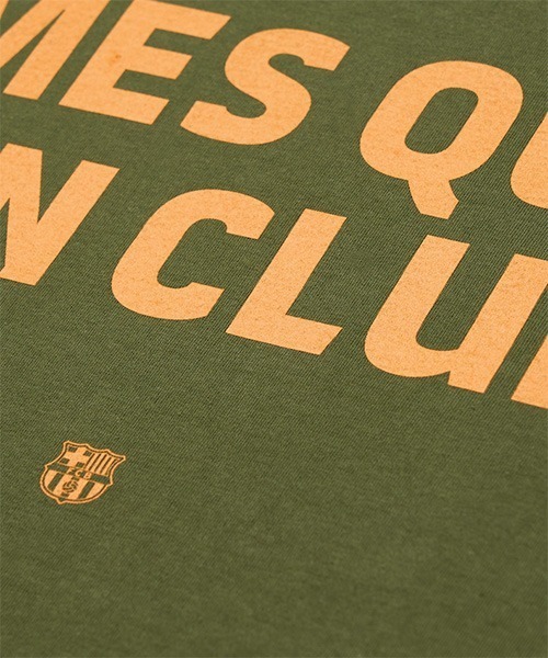 2015 Barcelona バルセロナ　dimitri song ソング　長袖 YEN TOWN MARKET tシャツ 「FC BARCELONA」FCバルセロナ ”MQUC