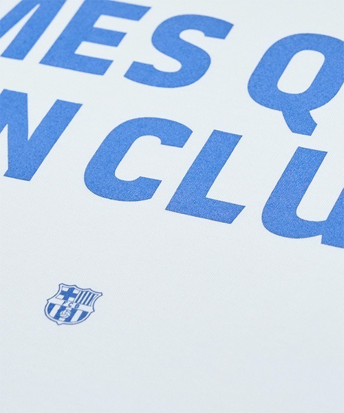 YEN TOWN MARKET(イェンタウンマーケット)の「【FC BARCELONA】FCバルセロナ "MQUC" ロングスリーブ(Tシャツ/カットソー・メンズ・ブラック/オリーブ/ホワイト/ネイビー・XL/L/M)」の6枚目の写真