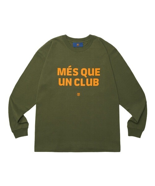 2015 Barcelona バルセロナ　dimitri song ソング　長袖 FC BARCELONA】FCバルセロナ 'MQUC' ロングスリーブ（Tシャツ