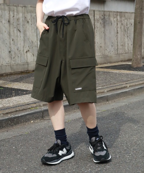 GERRY(ジェリー)の「【GERRY/ジェリー】 接触冷感 ナイロンタスラン イージーハーフパンツ(その他パンツ・メンズ・グレイッシュベージュ/カーキ/ブラック/ブラウン・LL/M/L)」の6枚目の写真
