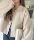 classicalelf（クラシカルエルフ）の「シンプルなのに映える、主役アウター。ショート丈ダブルZIPブルゾン（ブルゾン・LARGE）」