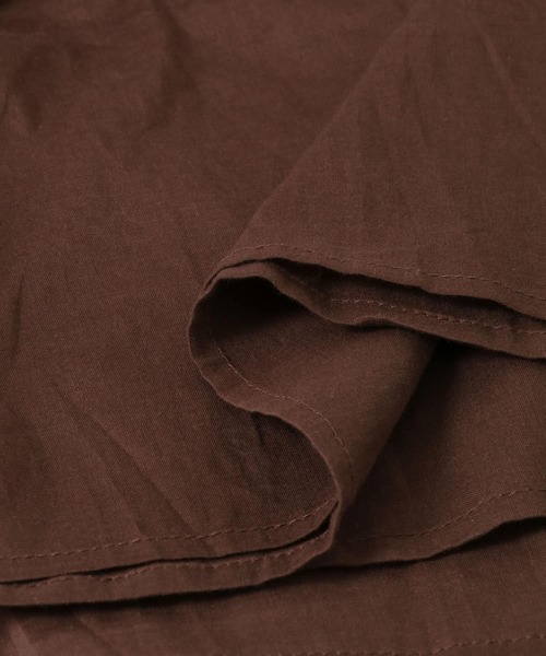 crinkle crinkle crinkle（クリンクルクリンクルクリンクル）の「『別注』crinkle crinkle crinkle×UR　cottonvoilfringe sk（スカート・レディース・ブラウン・FREE）」の9枚目の写真