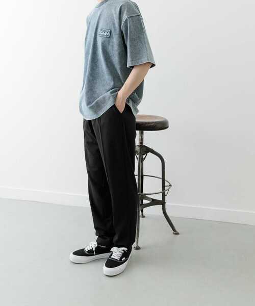 ITEMS URBANRESEARCH（アイテムズ アーバンリサーチ）の「ワンポイント刺繍クルーネックデニムTシャツ（Tシャツ/カットソー・メンズ・ブラック/ブルー/ネイビー・MEDIUM/LARGE）」の11枚目の写真