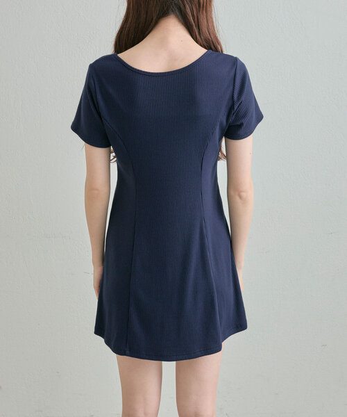 OLIVE des OLIVE（オリーブデオリーブ）の「チェリーコレクションミニワンピ（ワンピース・レディース・ネイビー/チェック/レッド・FREE）」の14枚目の写真