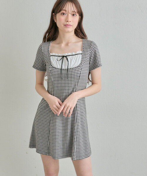 セール】チェリーコレクションミニワンピ（ワンピース）｜OLIVE