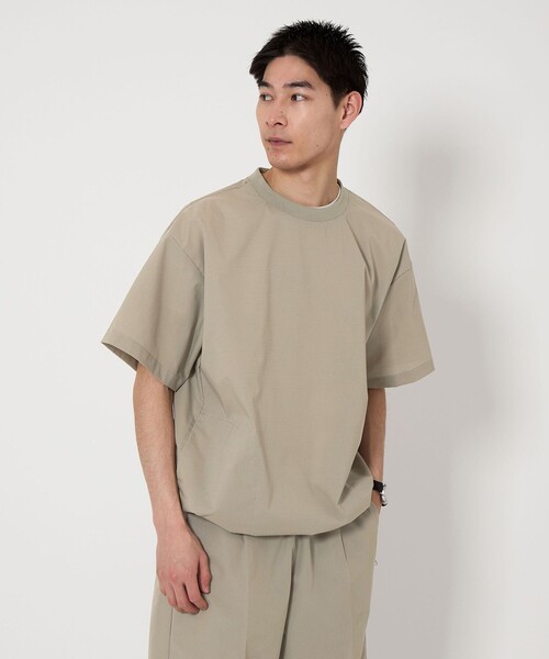 DAIWA（ダイワ）の「【別注】＜DAIWA＞GLR ストリーム ショートスリーブ Tシャツ  -撥水・通気性・ストレッチ-（Tシャツ/カットソー・メンズ・ブラック/ベージュ・M/L/XL）」の12枚目の写真