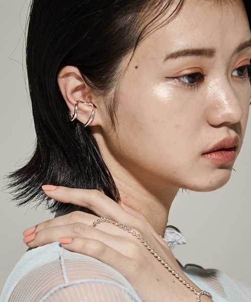 Soierie/ソワリー】Infinity phalange cuff ring/インフィニティ
