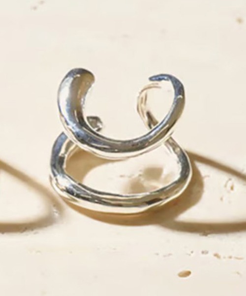 Soierie(ソワリー)の「【Soierie/ソワリー】Infinity phalange cuff ring/インフィニティファランジカフリング(イヤーカフ・レディース・シルバー/ゴールド・FREE)」の6枚目の写真