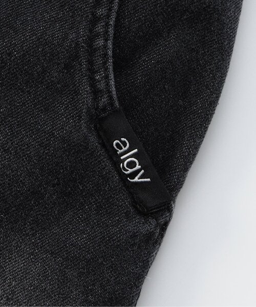 algy（アルジー）の「ダメージデニムロングラップスカート（デニムスカート・キッズ・ブラック/サックスブルー・XX-SMALL/X-SMALL/SMALL/MEDIUM）」の11枚目の写真