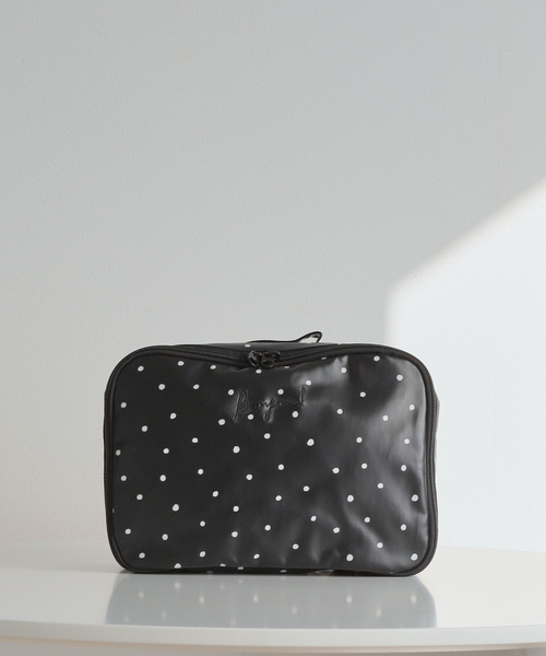 IENA ENFANT(イエナアンファン)の「《追加》【BASIC】トラベルポーチ SMALL baby-kids(ポーチ・レディース・ホワイト系その他/ホワイト/ブラック/ブラック系その他・FREE)」の4枚目の写真