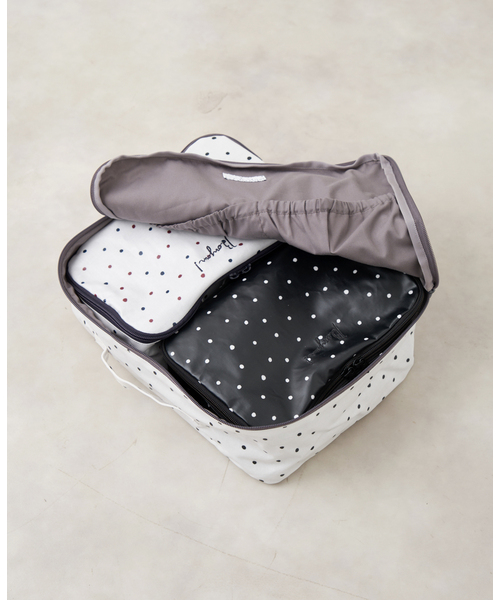 IENA ENFANT(イエナアンファン)の「《追加》【BASIC】トラベルポーチ SMALL baby-kids(ポーチ・レディース・ホワイト系その他/ホワイト/ブラック/ブラック系その他・FREE)」の16枚目の写真