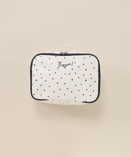 IENA ENFANT(イエナアンファン)の「《追加》【BASIC】トラベルポーチ SMALL baby-kids(ポーチ・レディース・ホワイト系その他/ホワイト/ブラック/ブラック系その他・FREE)」の8枚目の写真