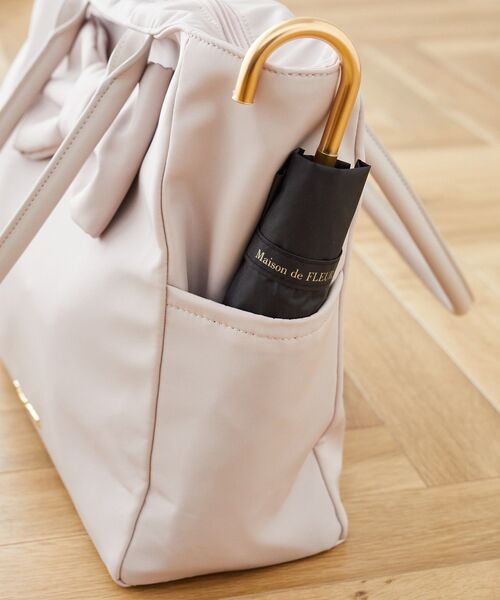 Maison de FLEUR（メゾンドフルール）の「フロントリボンキャリーオンバッグ（トートバッグ・レディース・ブラック/ピンク系その他3・FREE）」の16枚目の写真