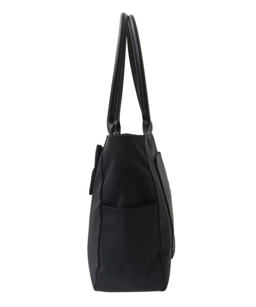 Maison de FLEUR（メゾンドフルール）の「フロントリボンキャリーオンバッグ（トートバッグ・レディース・ブラック/ピンク系その他3・FREE）」の5枚目の写真