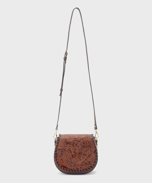 CARVING TRIBES(カービングトライブス)の「PaisleyMiniBag(ショルダーバッグ・レディース・ブラウン系その他3/ブラック・FREE)」の6枚目の写真