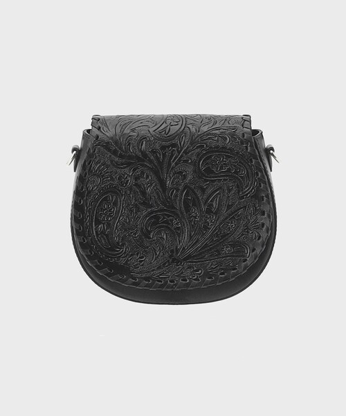 CARVING TRIBES(カービングトライブス)の「PaisleyMiniBag(ショルダーバッグ・レディース・ブラウン系その他3/ブラック・FREE)」の11枚目の写真