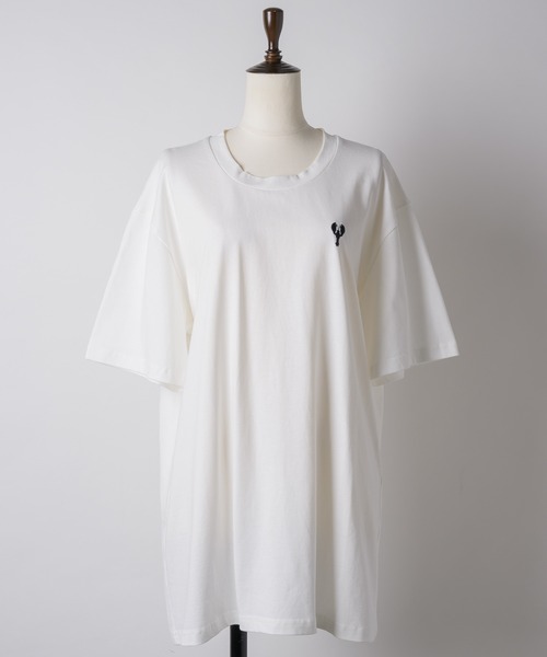tシャツ ロブスター刺繍Tシャツ レディース ロブスター刺繍Tシャツ（Tシャツ/カットソー）｜LOB（ロブ）の
