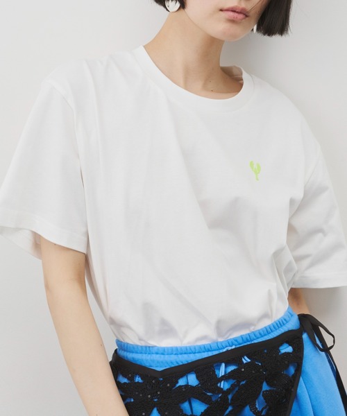 tシャツ ロブスター刺繍Tシャツ レディース ロブスター刺繍Tシャツ（Tシャツ/カットソー）｜LOB（ロブ）の