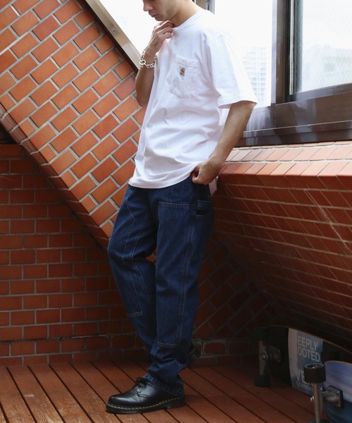 Carhartt ルーズフィットダブルニーデニム（デニムパンツ）｜Carhartt