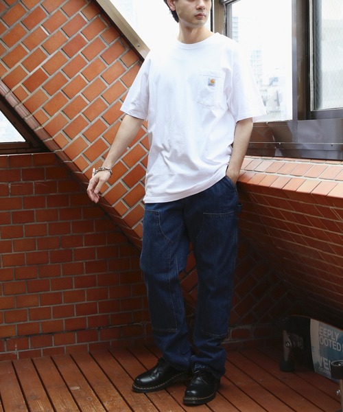 Carhartt（カーハート）の「Carhartt ルーズフィットダブルニーデニム（デニムパンツ・メンズ・ブルー・W32xL30/W34xL30/W34xL32/W32xL32/W30xL30/W36xL32/W30xL32）」の20枚目の写真