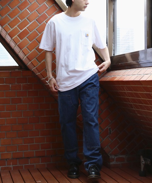 Carhartt（カーハート）の「Carhartt ルーズフィットダブルニーデニム（デニムパンツ・メンズ・ブルー・W32xL30/W34xL30/W34xL32/W32xL32/W30xL30/W36xL32/W30xL32）」の6枚目の写真